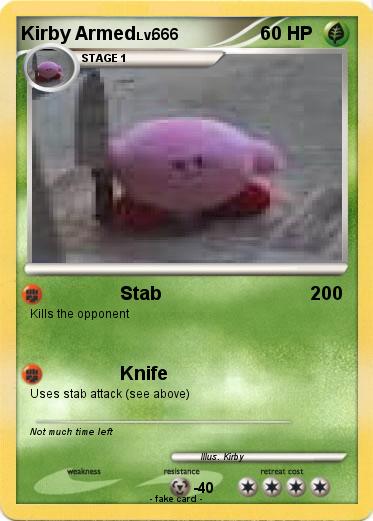 Pokemon Kirby Armed
