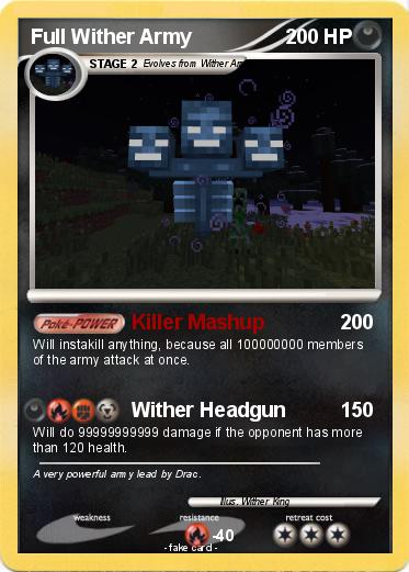 Pokemon Full Wither Army
