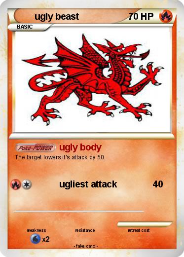 Pokemon ugly beast