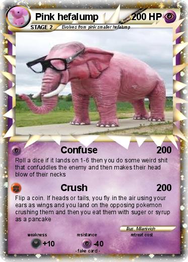 Pokemon Pink hefalump