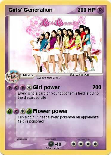 Pokemon Girls' Generation