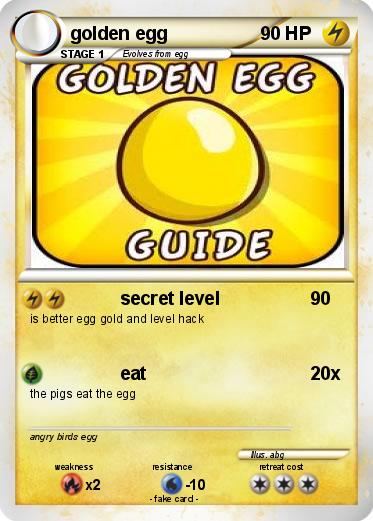 Pokemon golden egg