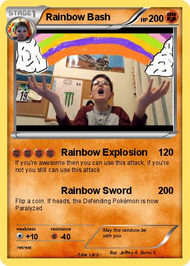 Pokemon Rainbow Bash