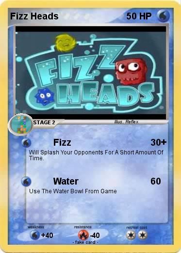 Pokemon Fizz Heads