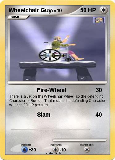 Pokemon Wheelchair Guy