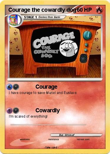 Pokemon Courage the cowardly dog