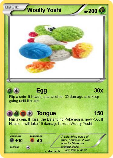 Pokemon Woolly Yoshi