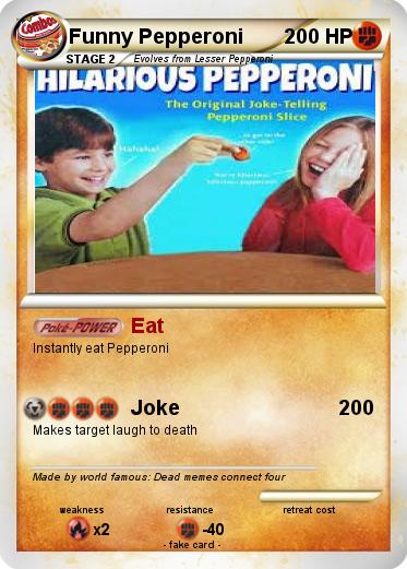 Pokemon Funny Pepperoni