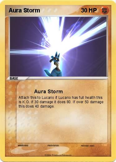 Pokemon Aura Storm