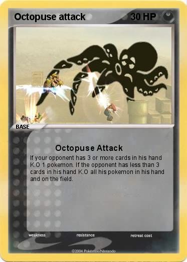 Pokemon Octopuse attack