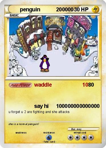 Pokemon penguin           200000