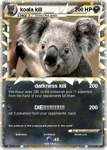 Pokemon koala kill