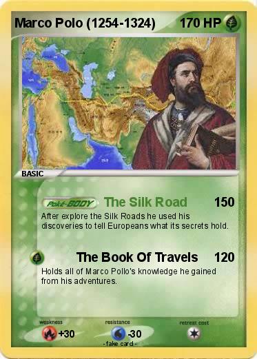 Pokemon Marco Polo (1254-1324)