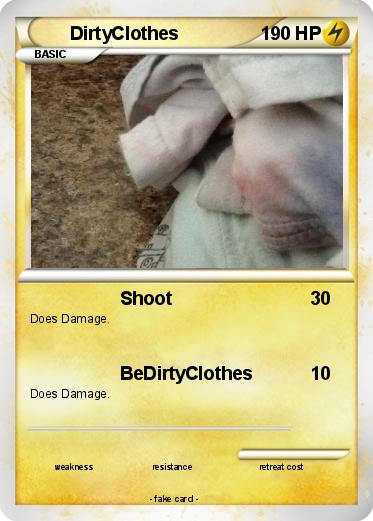 Pokemon DirtyClothes