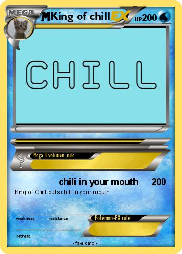 Pokemon King of chill