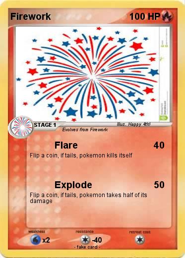 Pokemon Firework
