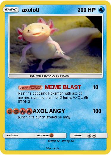 Pokemon axolotl