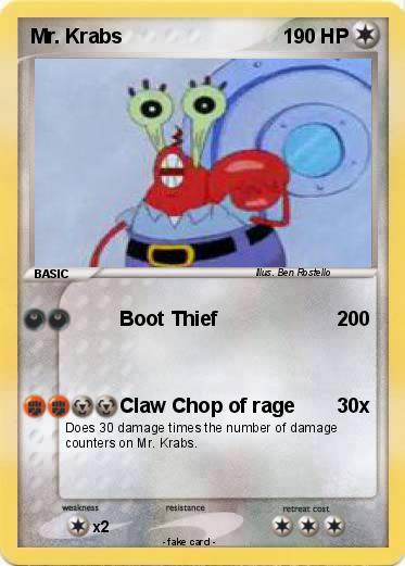 Pokemon Mr. Krabs