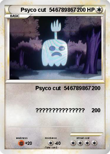 Pokemon Psyco cut  546789867