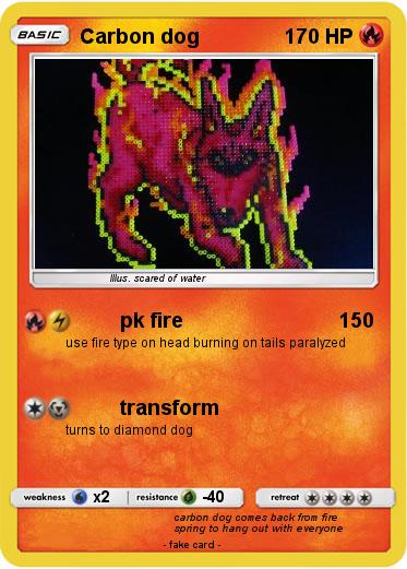 Pokemon Carbon dog