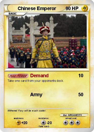 Pokemon Chinese Emperor