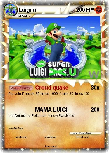 Pokemon Luigi u