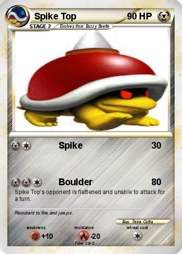 Pokemon Spike Top