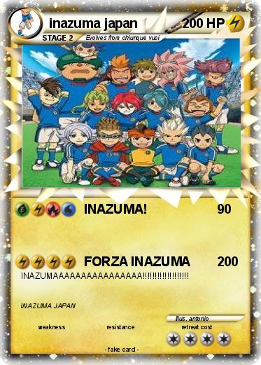 Pokemon inazuma japan
