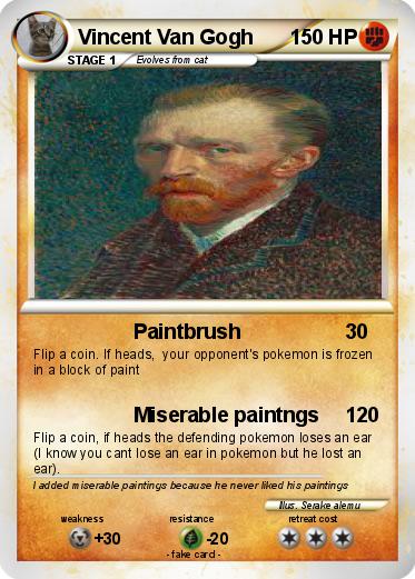 Pokemon Vincent Van Gogh