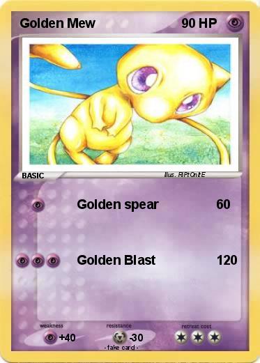 Pokemon Golden Mew