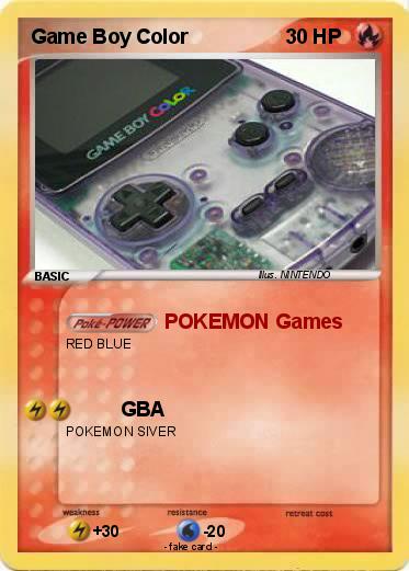 Pokemon Game Boy Color