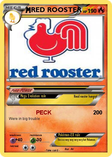 Pokemon RED ROOSTER