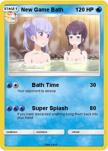 Pokemon New Game Bath