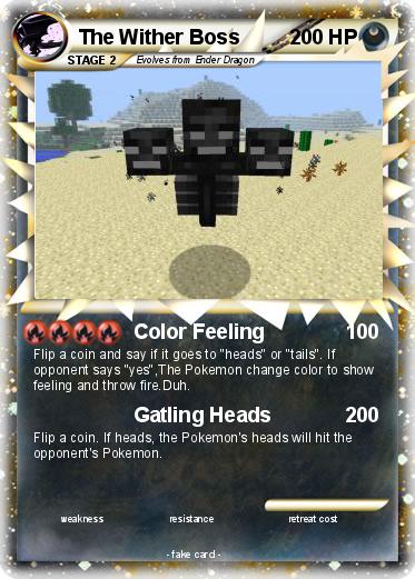 Pokemon The Wither Boss