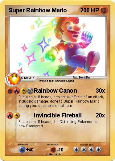 Pokemon Super Rainbow Mario
