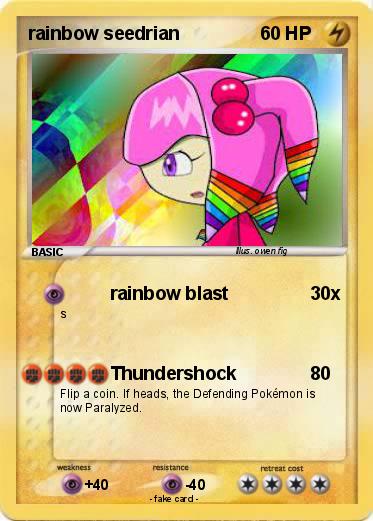 Pokemon rainbow seedrian