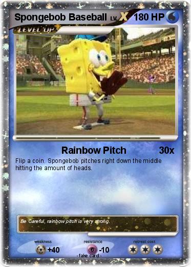 Pokemon Spongebob Baseball