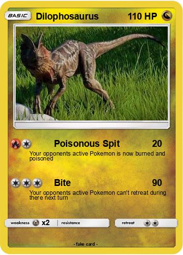 Pokemon Dilophosaurus
