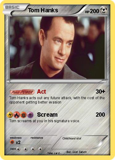 Pokemon Tom Hanks