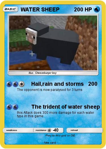 Pokemon WATER SHEEP