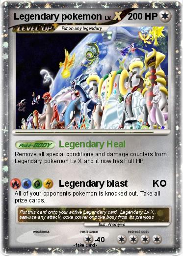 Pokemon Legendary pokemon