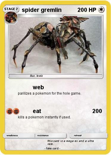 Pokemon spider gremlin