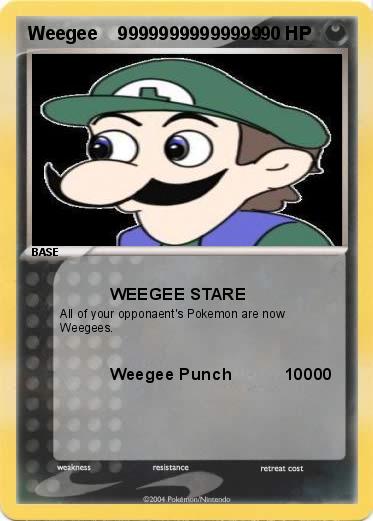 Pokemon Weegee    99999999999999