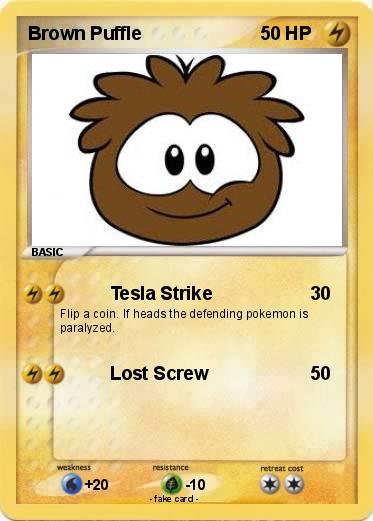 Pokemon Brown Puffle