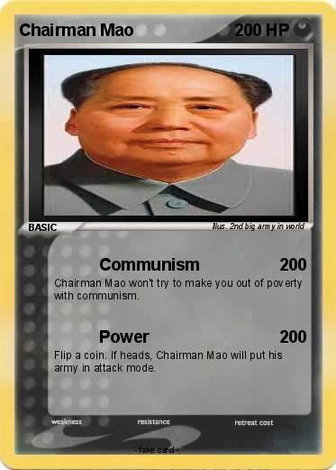 Pokemon Chairman Mao