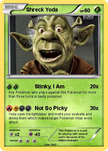 Pokemon Shreck Yoda