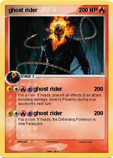 Pokemon ghost rider