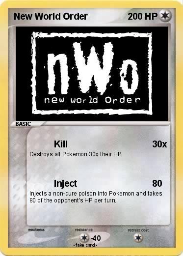 Pokemon New World Order