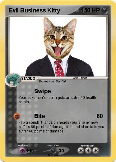 Pokemon Evil Business Kitty