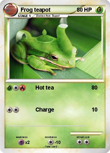Pokemon Frog teapot